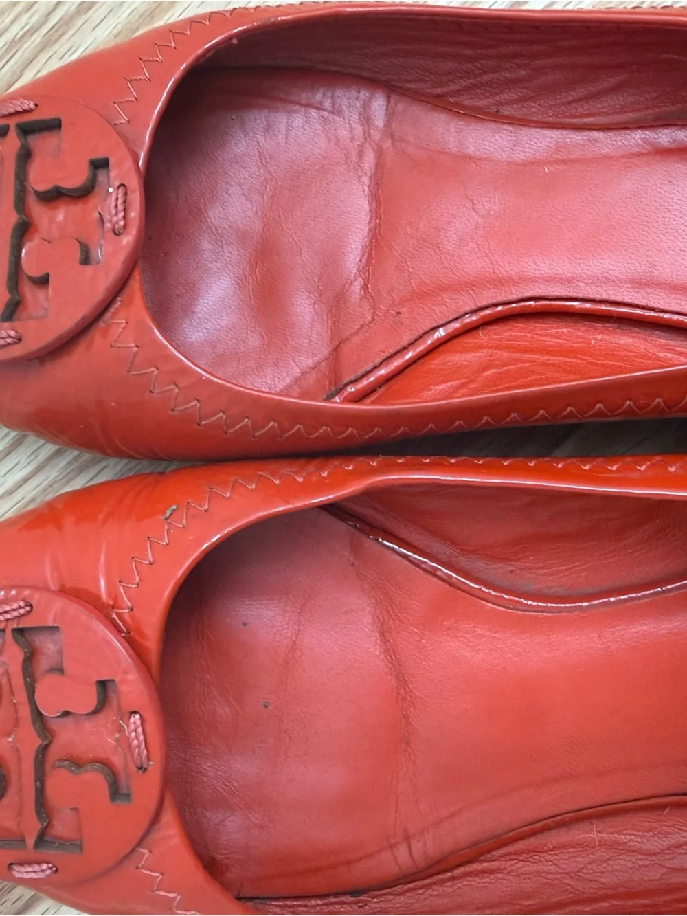 Tory Burch leather patent